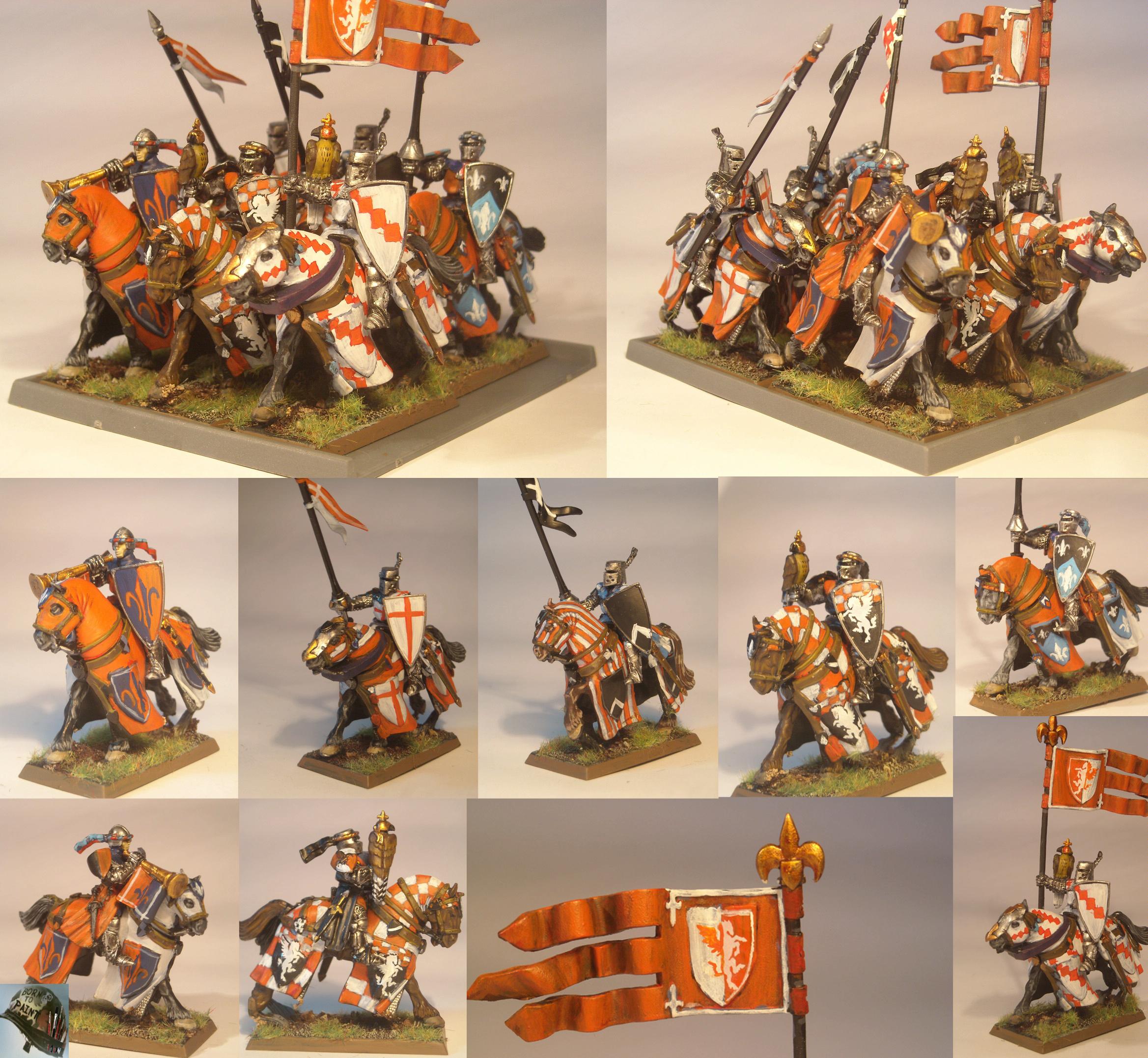 Warhammer - Bretonniens En Blister D 82-47 - Figs Non Peintes Et Démontées